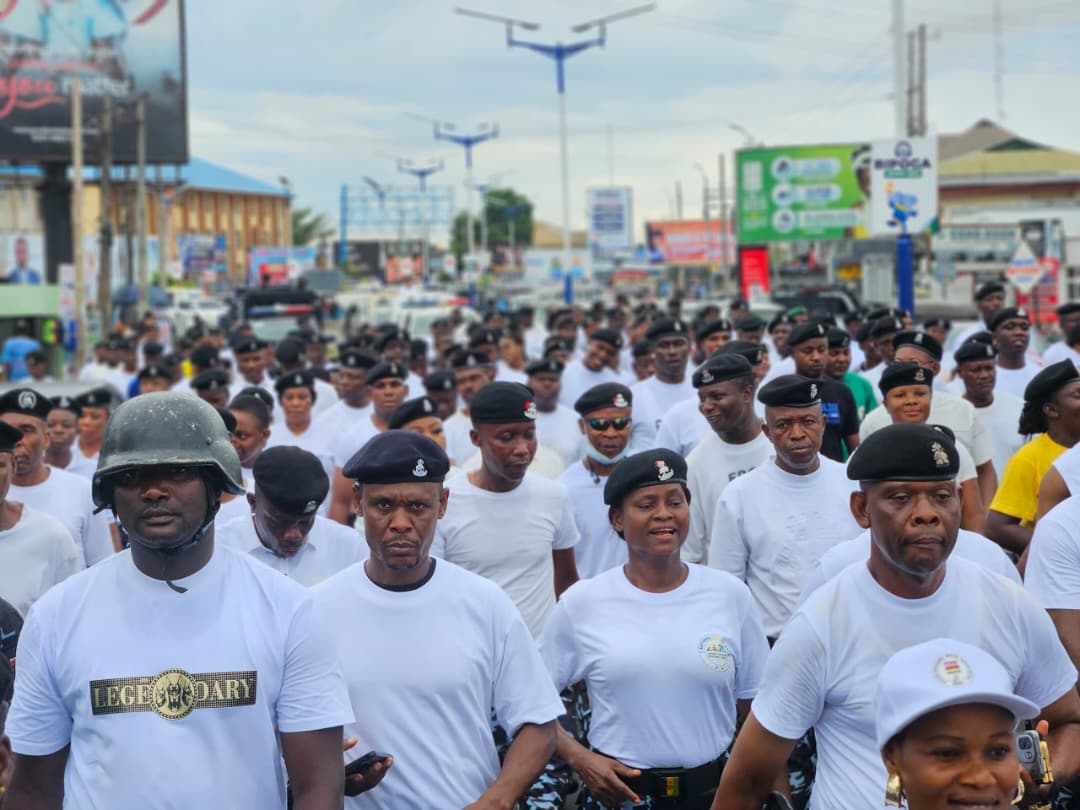 Police Week: Delta CP Leads Walkathon to Strengthen Community Policing
‎