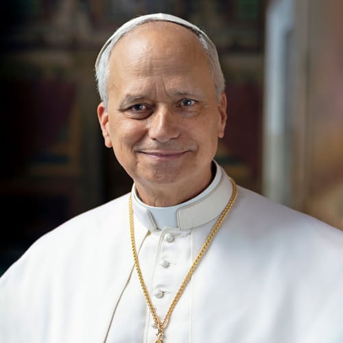 POPE LEO XIV, the man of peace, spiritual teacher