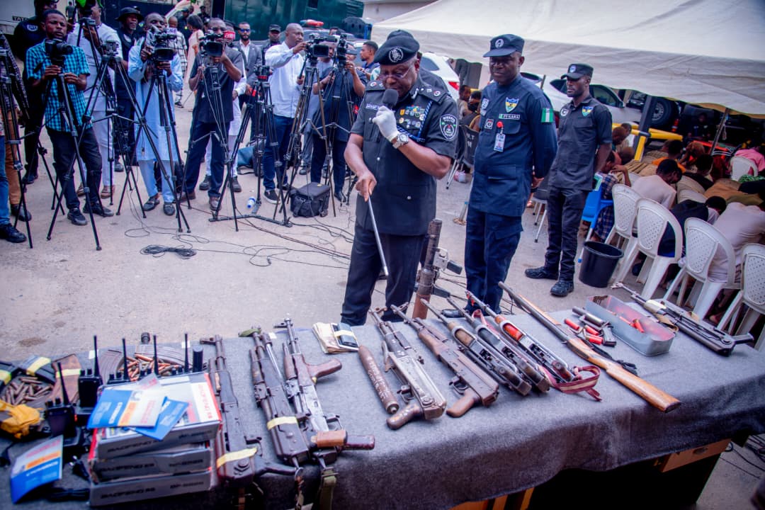 Police Arrest Dozens Over Kidnapping, Terrorism, Recover Heavy Weapons ‎