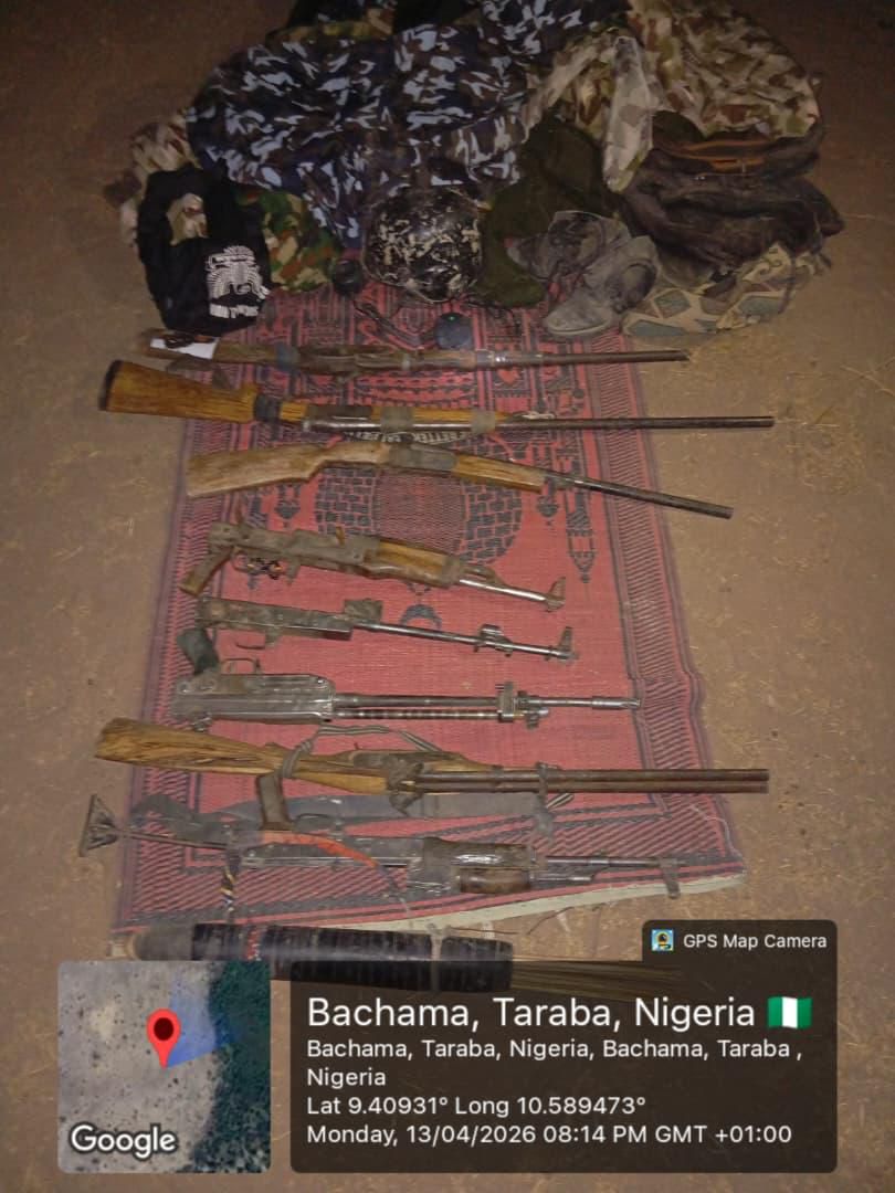 Troops clear bandits’ camps, rescue victims, recover arms in Bauchi