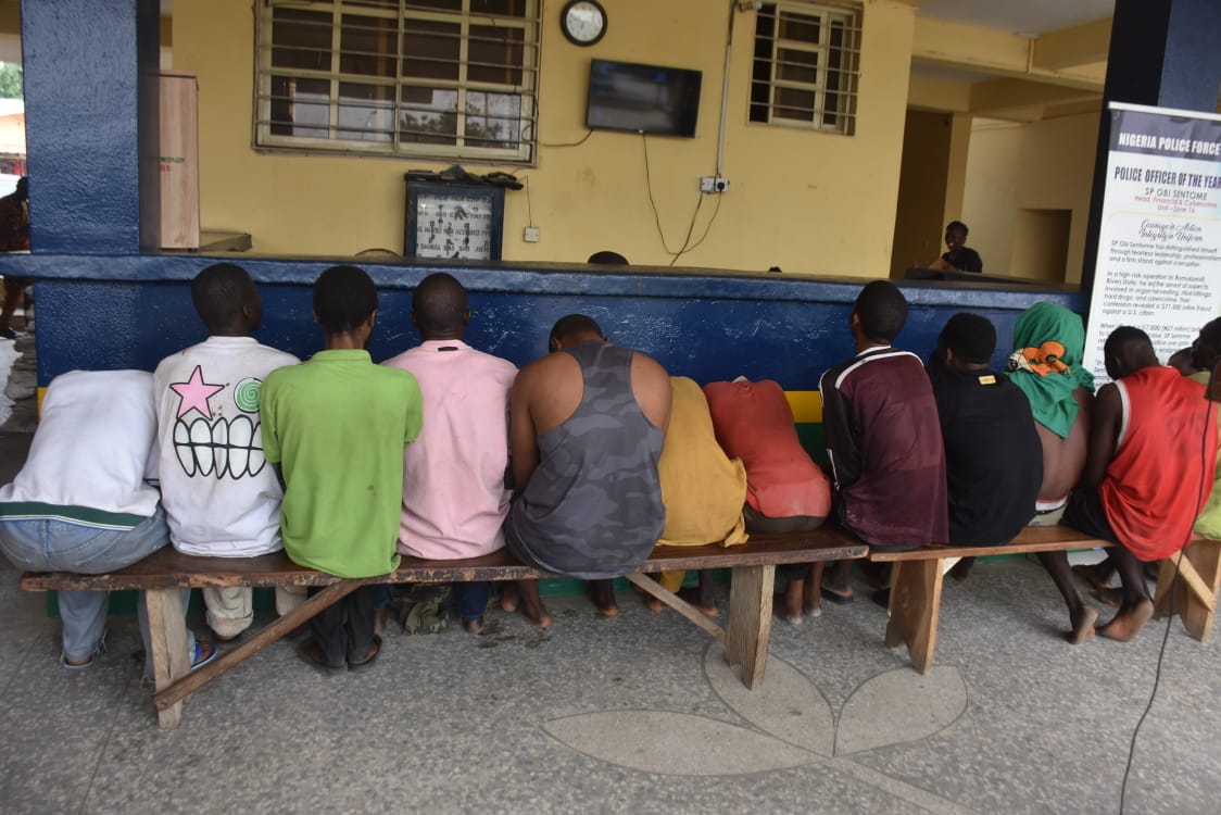 Police arrest 14 Suspected Car Thieves, recover 17 vehicles in FCT