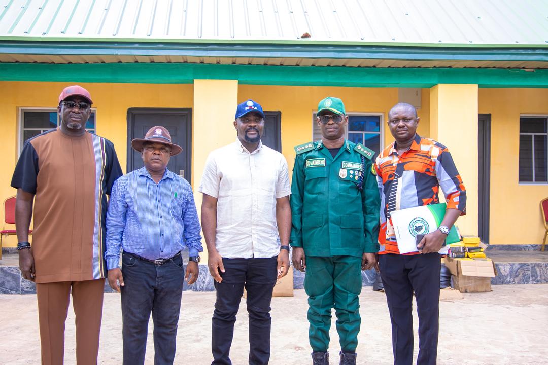 Sen. Ngwu Donates Security Gadgets to Forest Guards, Lauds Mbah’s Investment in Security