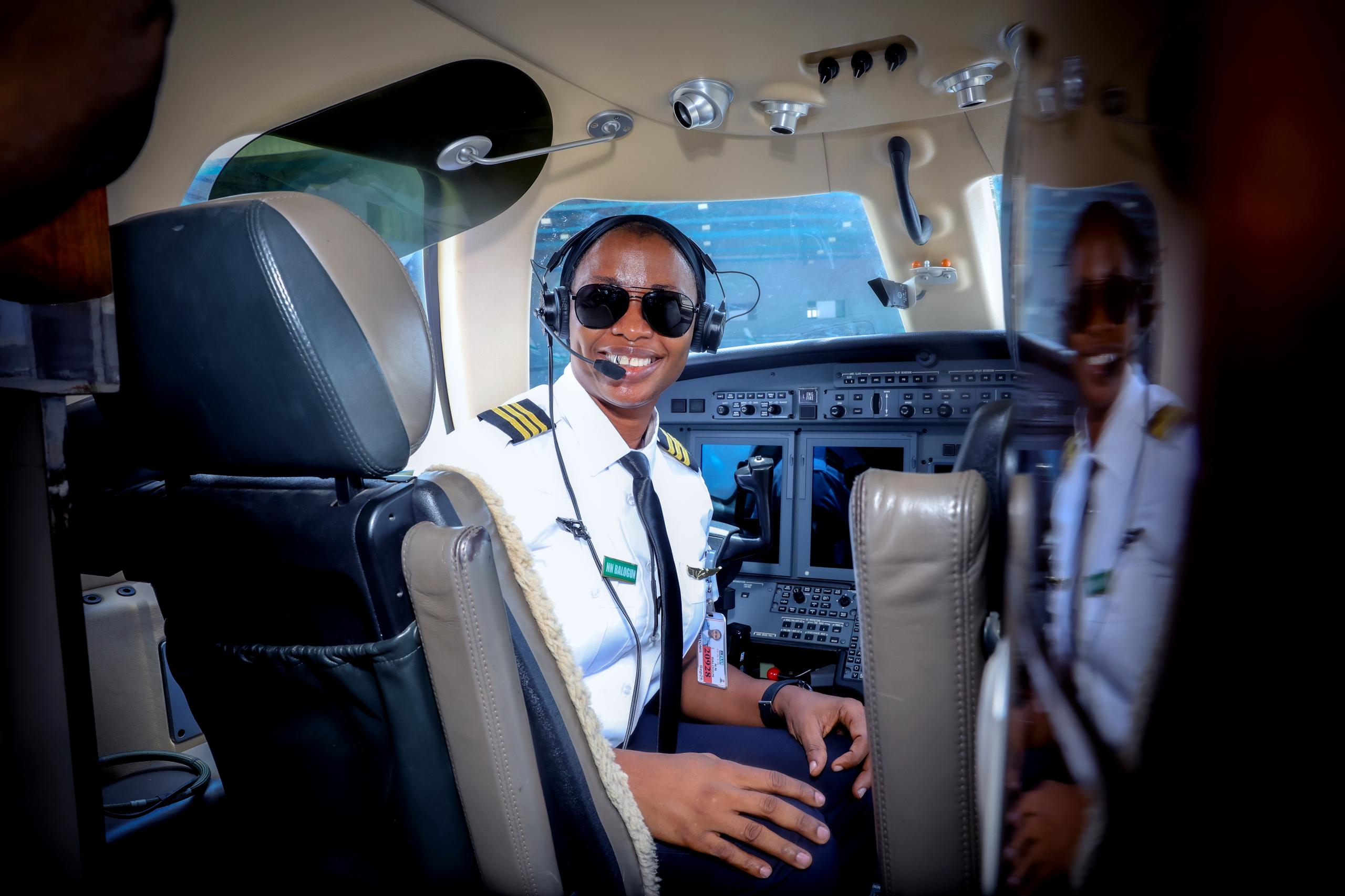 Customs Celebrates First Female Pilot for Obtaining Commercial Multi-Engine License