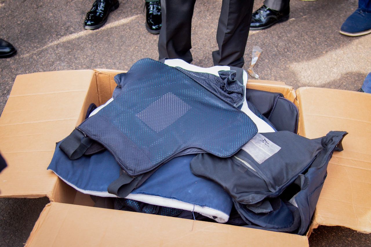 Police Receive Protective Gear Donation To Boost Safety of Operatives