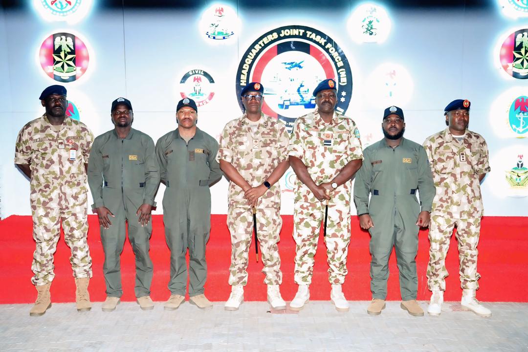 Defence Space Chief Assesses OPHK Operations, Boosts Intelligence Support in North-East Theatre
‎
