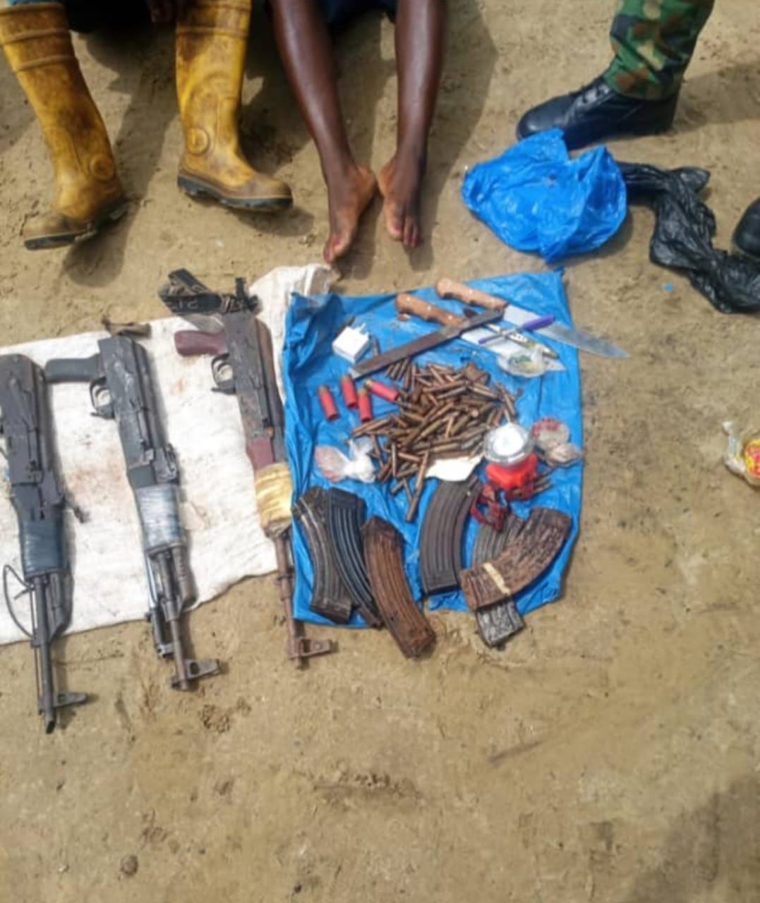 Troops Bust Armed Network in Delta, Recover AK-47 Rifles, Arrest Suspects in Warri Operation
