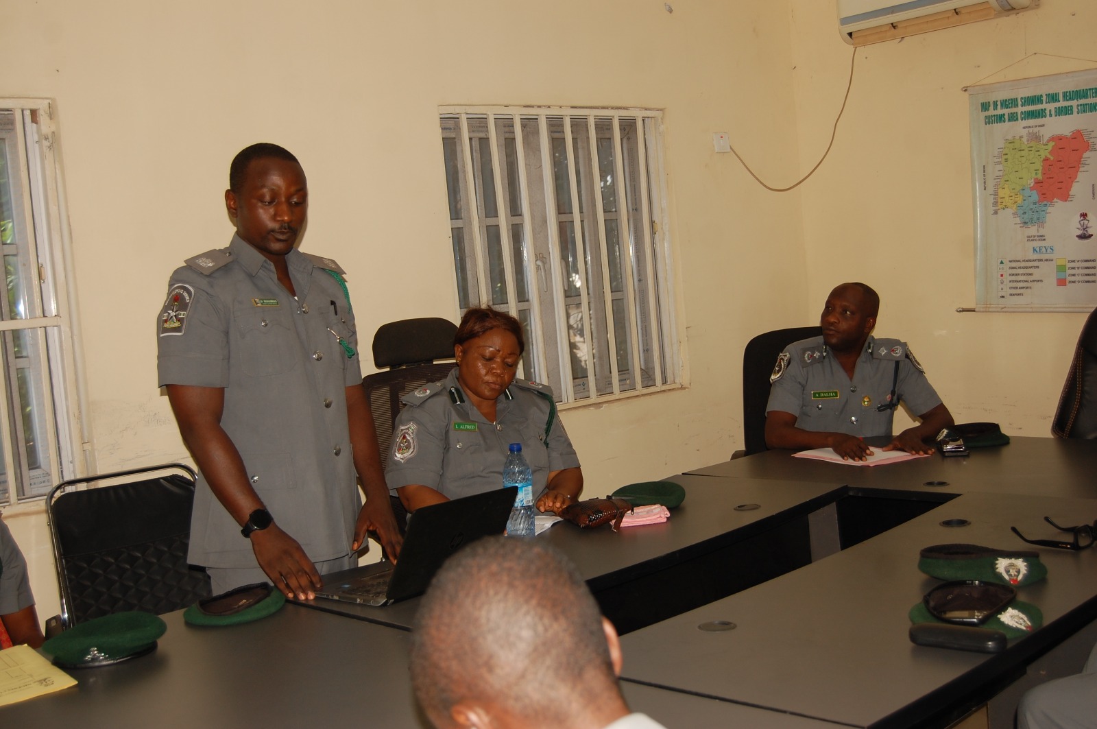 Customs Niger/Kogi Command Holds Hypertension Lecture for Officers
‎
‎