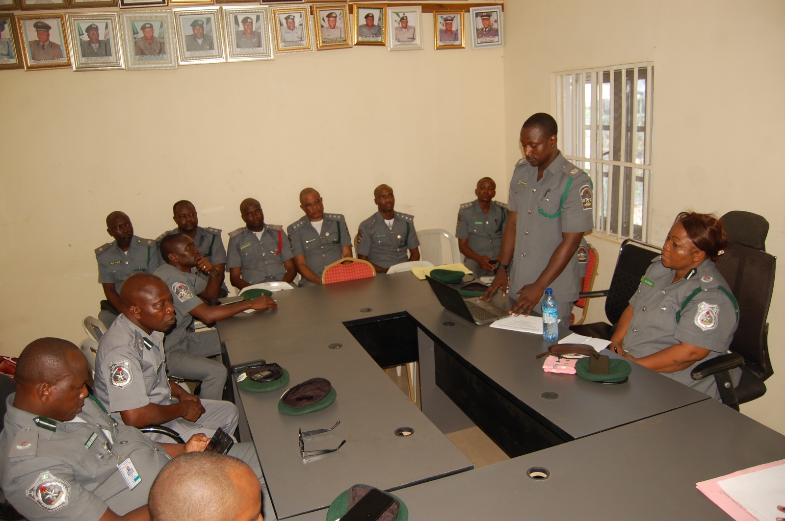 Customs Niger/Kogi Command Holds Hypertension Lecture for Officers
‎
‎