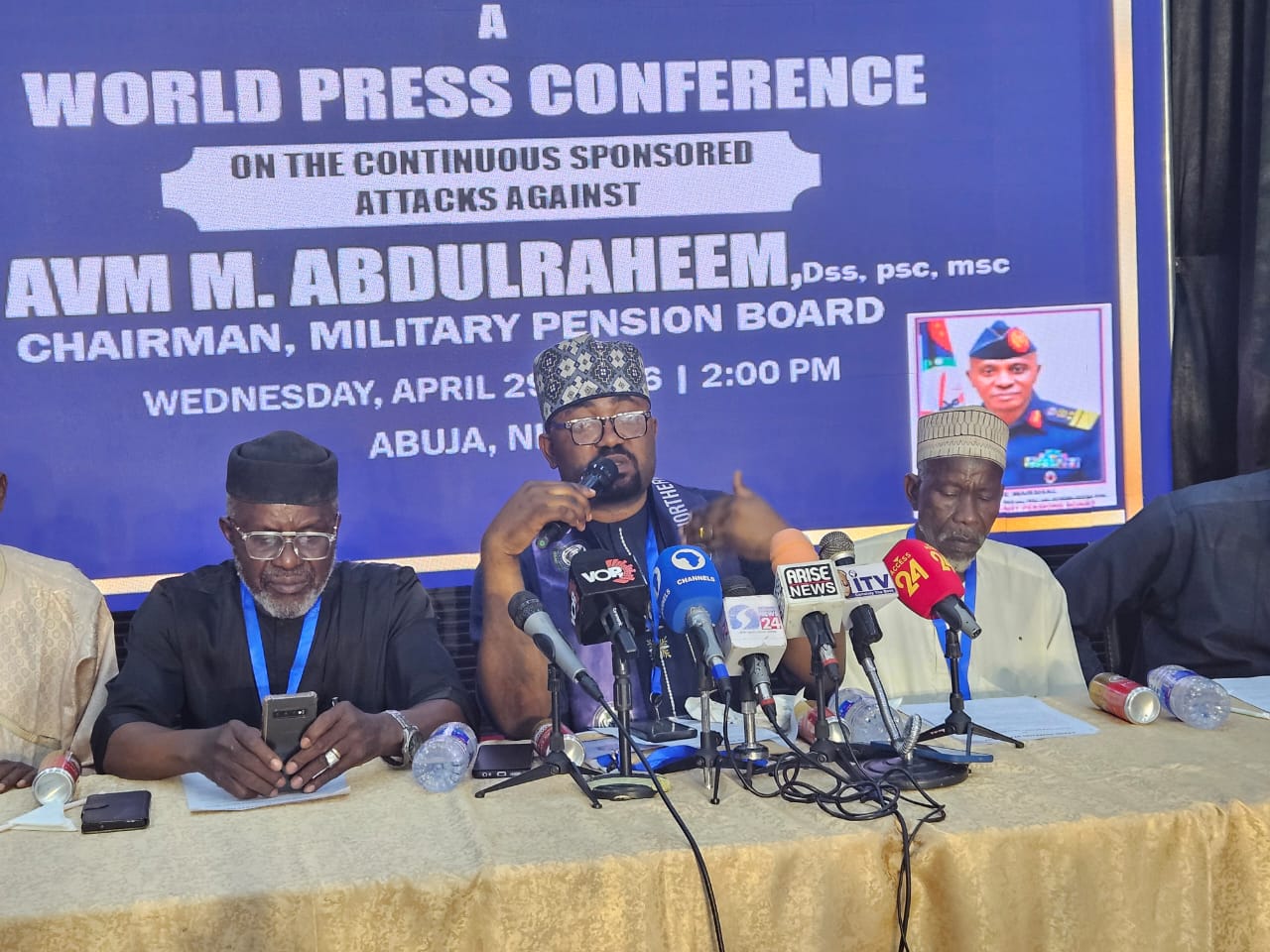 Group Alleges Sponsored Campaign Against Military Pension Board Chairman, Backs Ongoing Reforms
