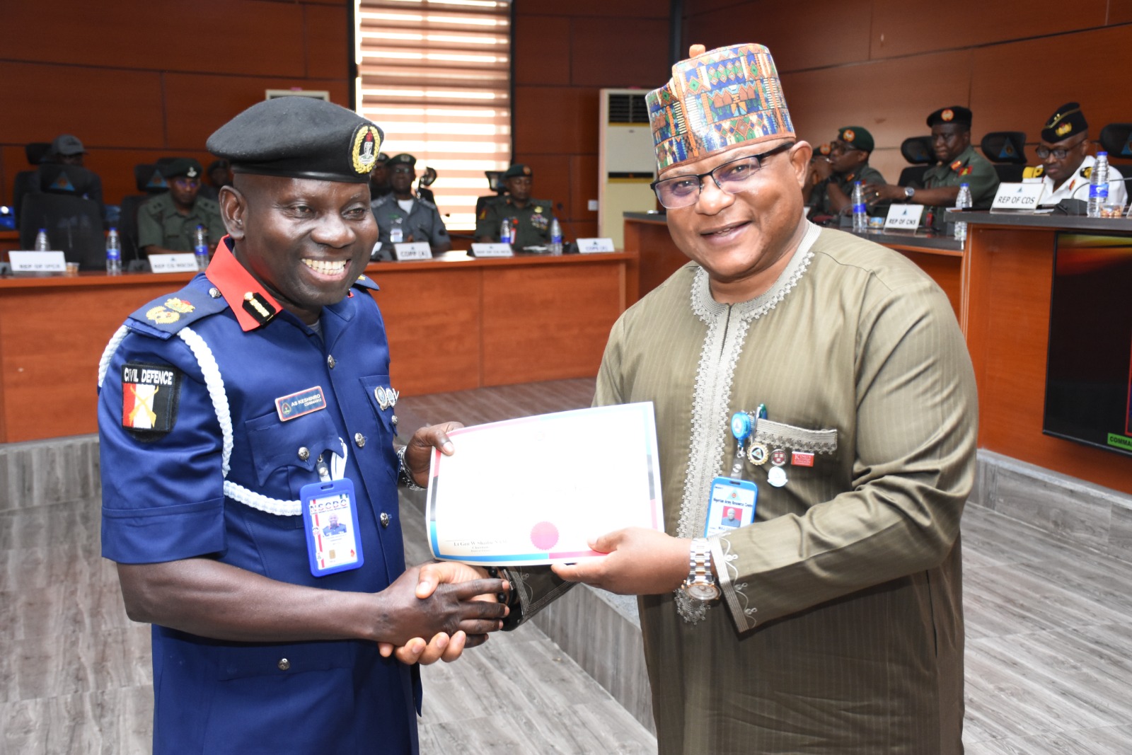 Lagos NSCDC Commandant Bags Army Resource Centre Fellowship, Pledges Renewed Fight Against Crime
