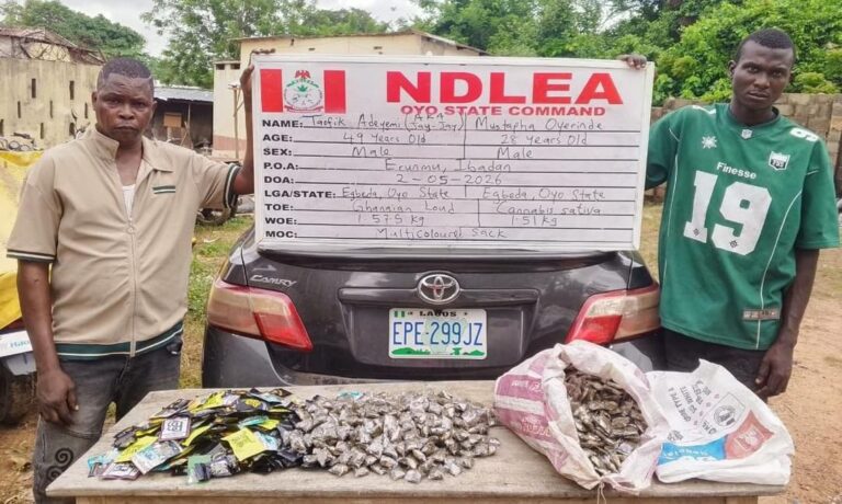 NDLEA Arrests 83-Year-Old, 78-Year-Old In Sweeping Nationwide Drug Clampdown