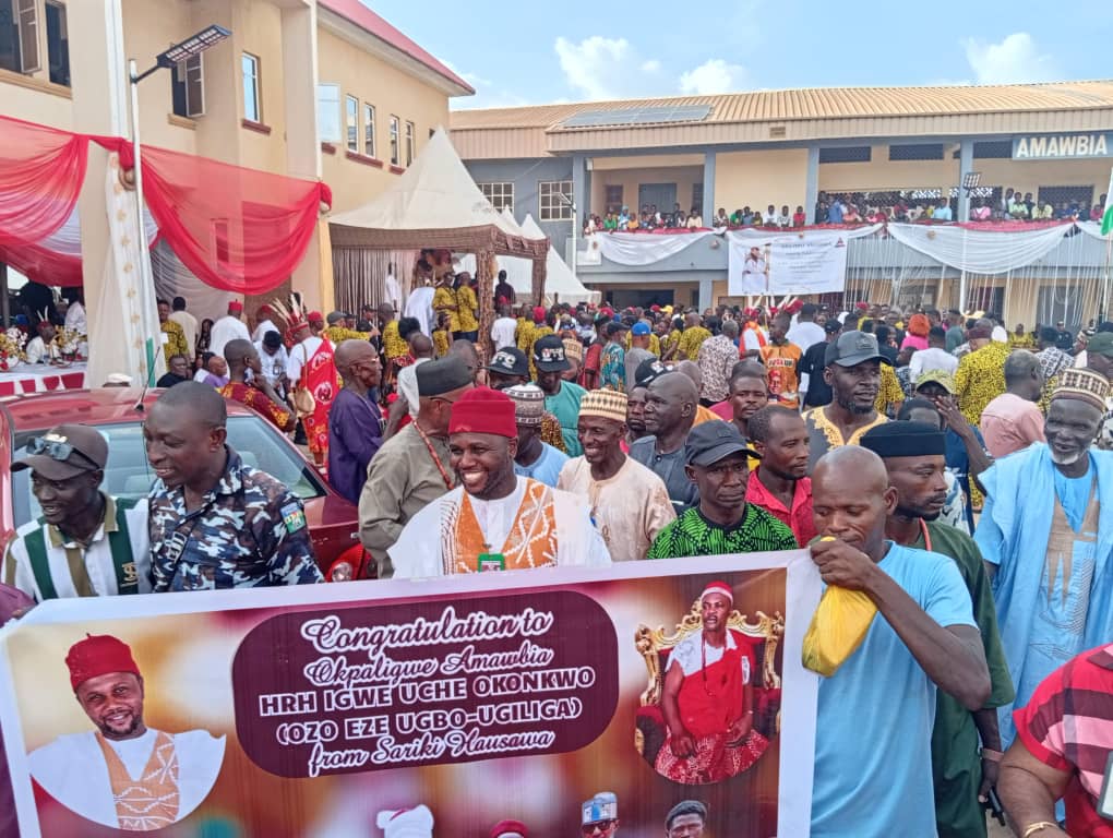 Tears, Jubilation As Amawbia Finally Gets New Igwe After Five-Year Crisis