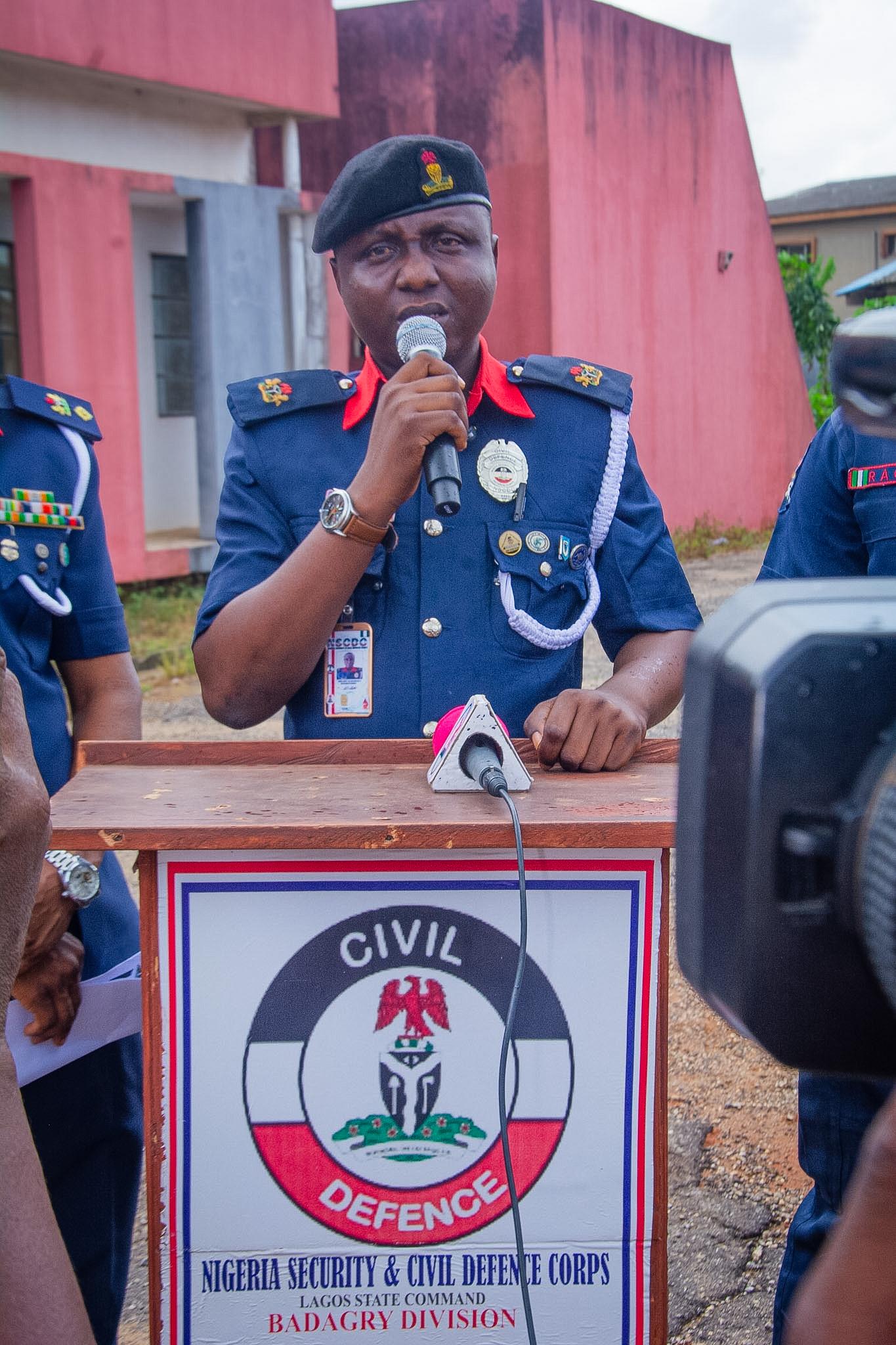NSCDC arrests four foreign suspects over alleged human trafficking, internet fraud in Lagos
‎