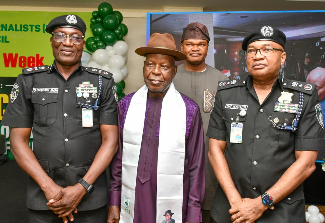 Applauds, Pomp as AIG Olohundare Jimoh Bags NUJ FCT Most Coveted Crime Fighter of the Year Award
