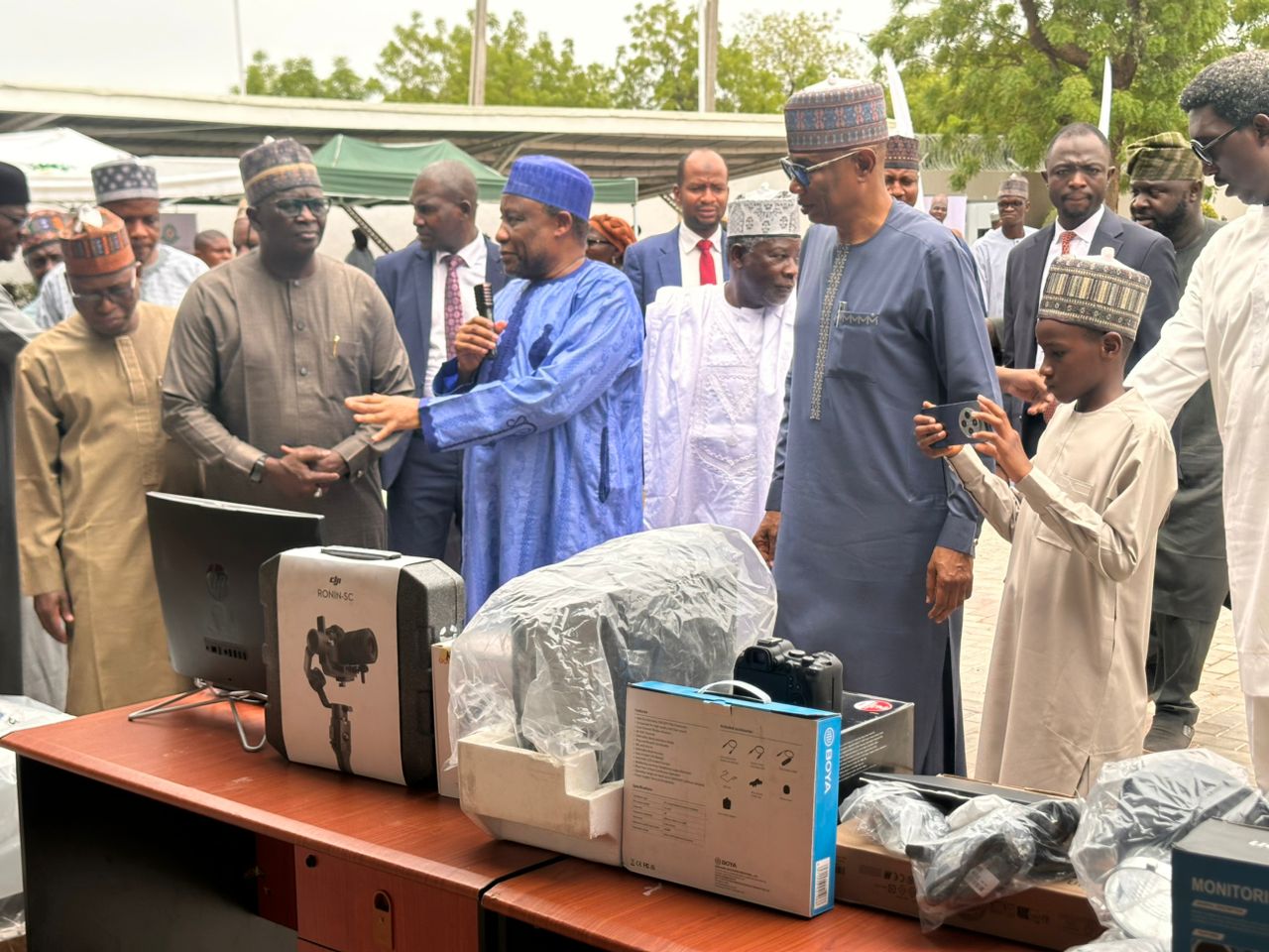 NEDC Donates Broadcast Equipment, Solar Systems To FRCN, Trolleys To FAAN
‎
