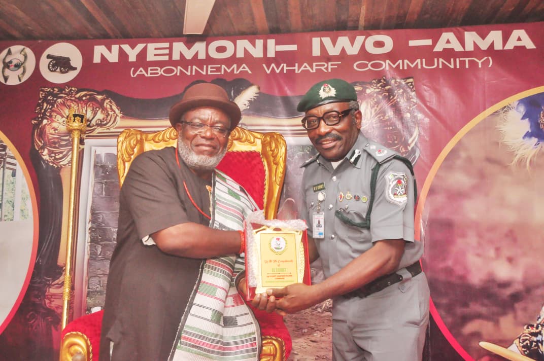 Esiet Assumes Leadership of Customs Eastern Marine Command, Begins Stakeholder Engagements
‎