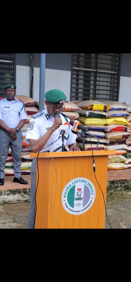 Seme Customs Generates N9.7bn Revenue, Seizes Drugs, Rice, PMS