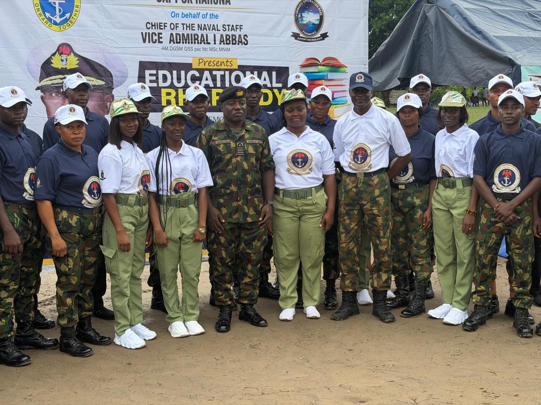 Navy Marks Anniversary With Educational Outreach In Bayelsa Community
‎
