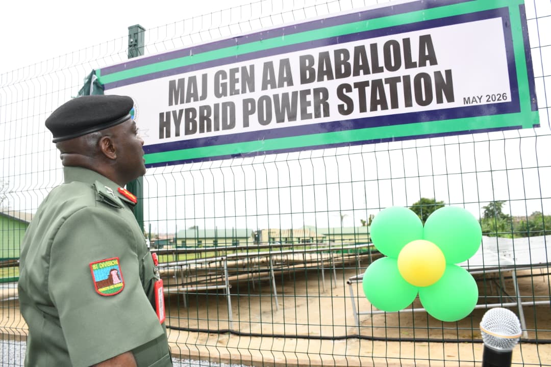 ‎Army Modernises Lagos Command School, Unveils Solar-Powered Security, CBT Facilities