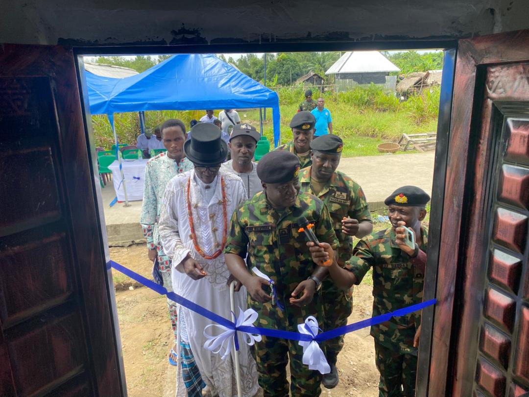 ‎Navy Deepens Community Impact as FOB FORMOSO Unveils Jetty Waiting Room in Bayelsa