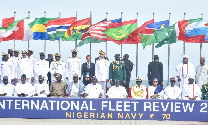 ‎Tinubu Hails Nigerian Navy as Africa’s Most Formidable Maritime Force at NN@70 Celebration