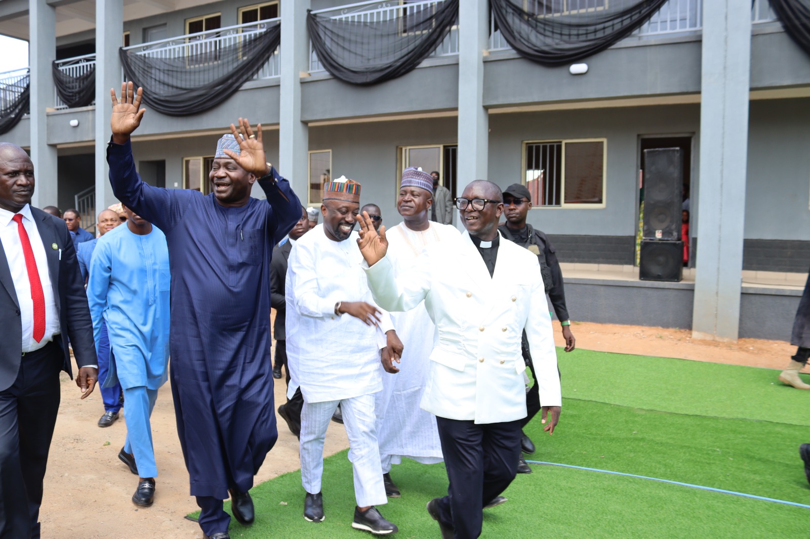 Gov Sani, Defence Minister, 
CAN hail President's education reforms as tool to defeat banditry, terrorism
