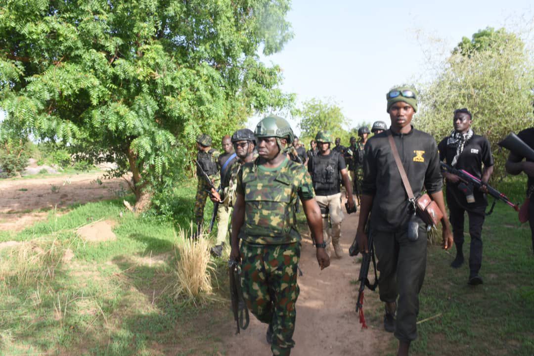 ‎Troops Rescue Kidnap Victim, Destroy Terrorist Hideouts in Katsina Forest
‎