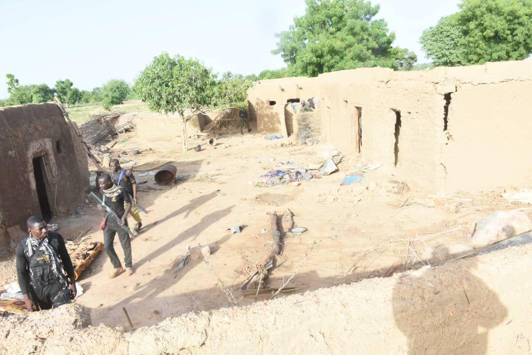 ‎Troops Rescue Kidnap Victim, Destroy Terrorist Hideouts in Katsina Forest
‎