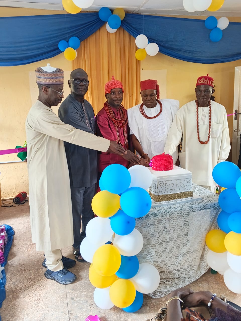 Obi of Ugboba Donates Internet-Enabled Computers, School Bags and Learning Materials to Ojeokpa Primary School to Mark Birthday