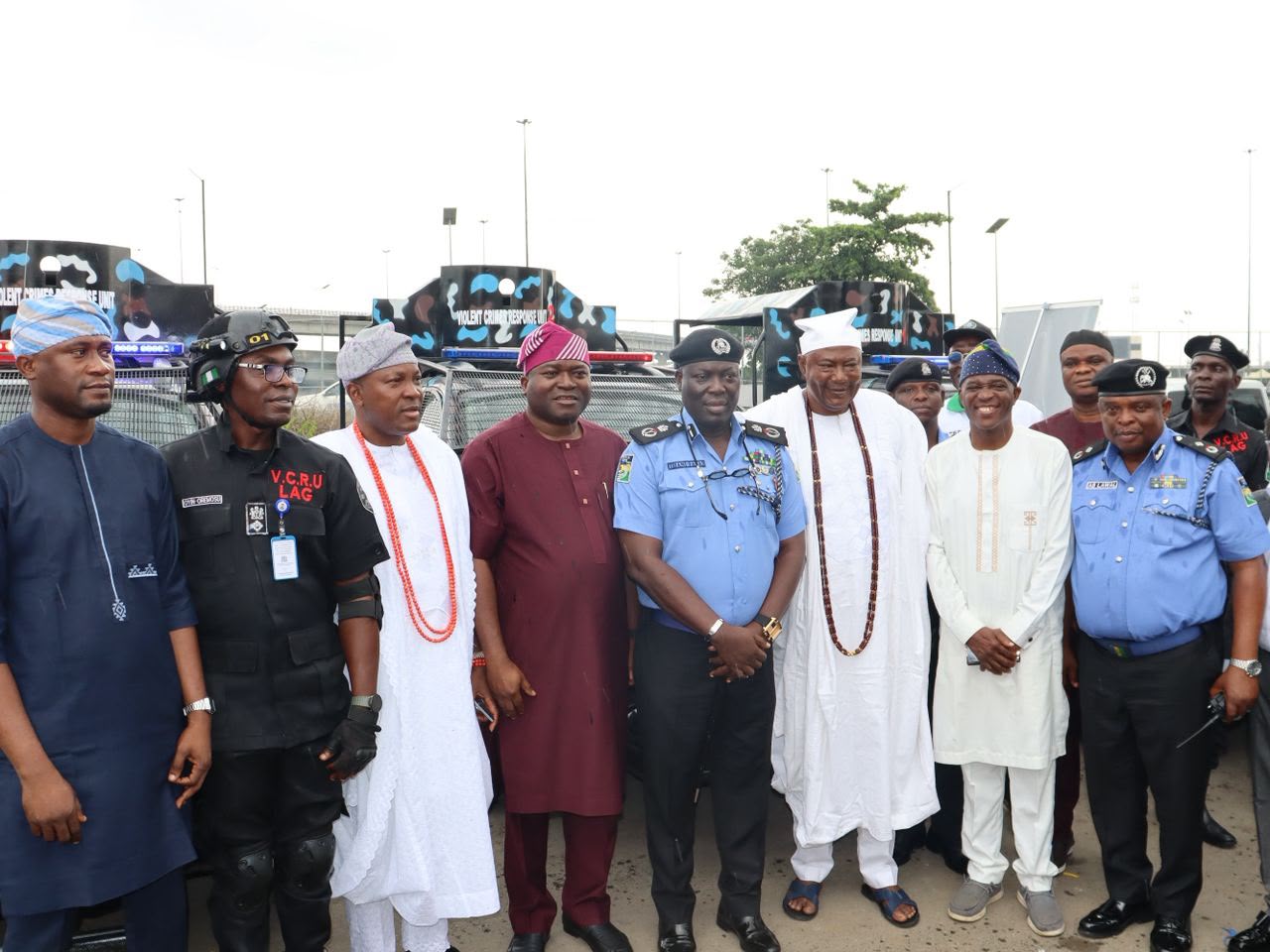 Lagos Police Commission New VCRU Base, Receive Operational Vehicles from LSSTF
