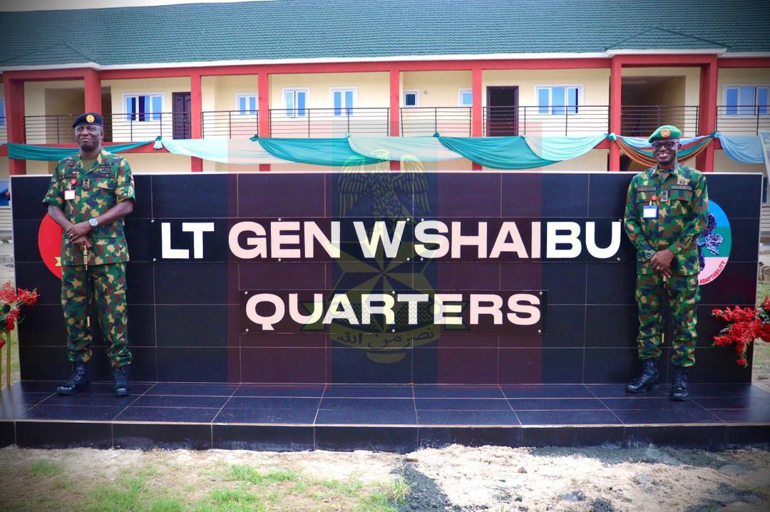 No Army Can Defeat Insecurity Without Motivated Troops, COAS Declares as He Unveils New Soldiers' Quarters
‎
