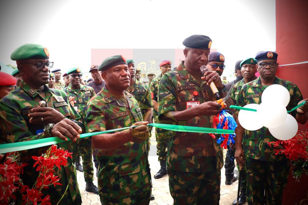 No Army Can Defeat Insecurity Without Motivated Troops, COAS Declares as He Unveils New Soldiers' Quarters
‎