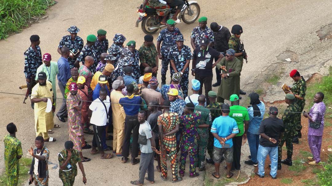 Security Chiefs Intensify Border Operations, Conduct Show of Force Along Ogun-Ondo Corridor
