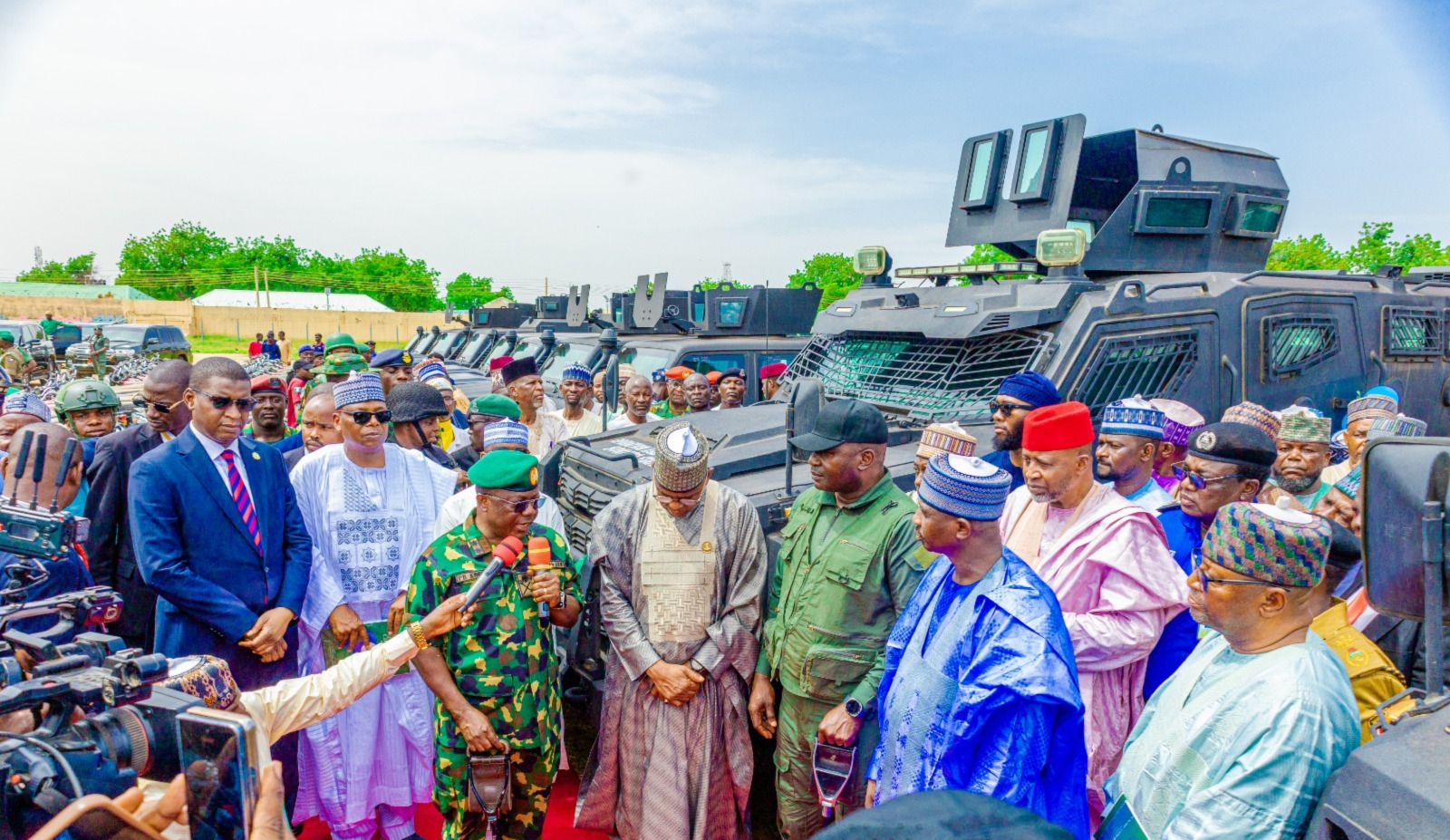 Defence Minister Commissions Armoured Fleet in Sokoto, Orders Troops to Crush Insecurity