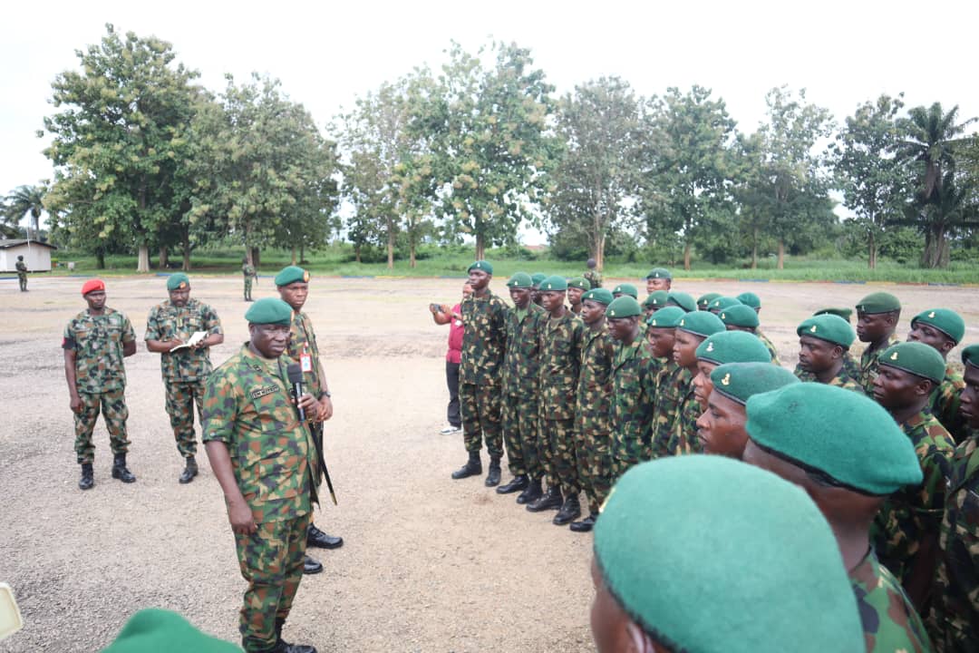 Infantry Corps commander commissions projects, lauds 4 Brigade's operational readiness
