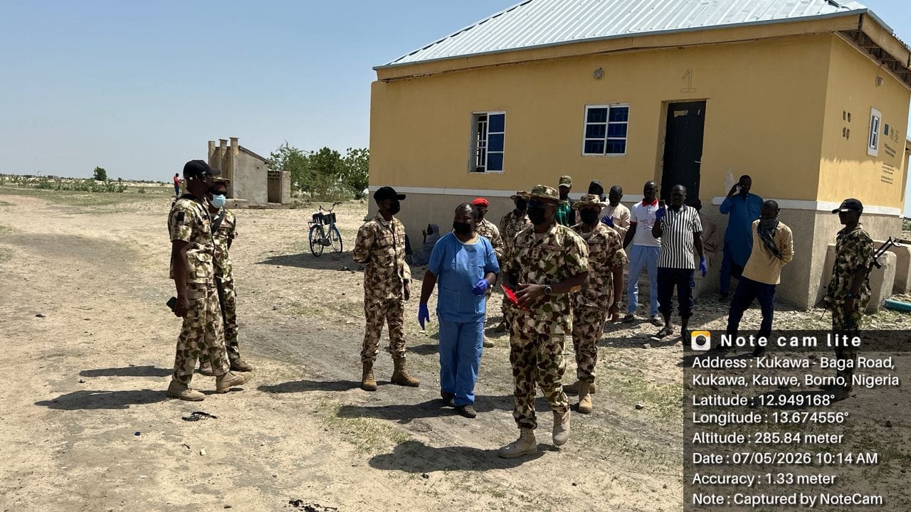 ‎Army deploys emergency medical team as cholera hits Borno community
‎