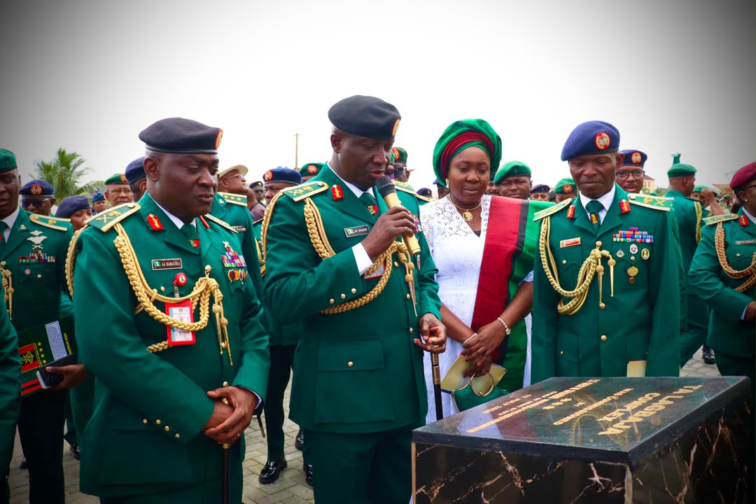COAS immortalises Lagbaja, commissions modern logistics complex in Lagos
‎