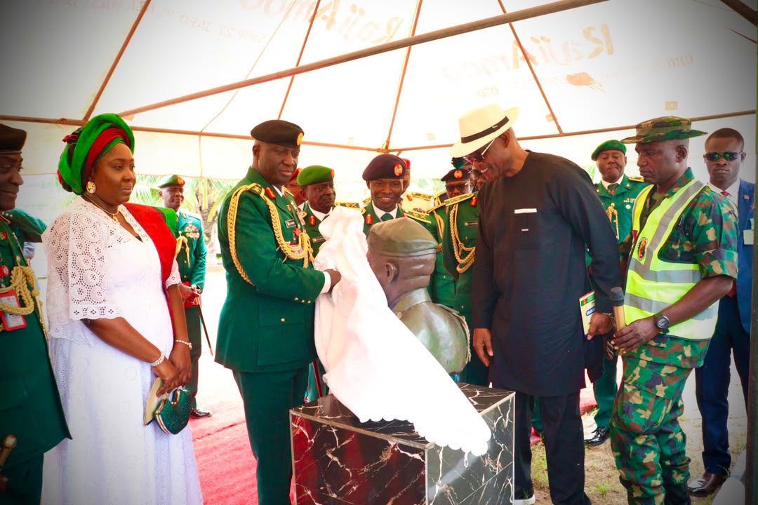 COAS immortalises Lagbaja, commissions modern logistics complex in Lagos
‎