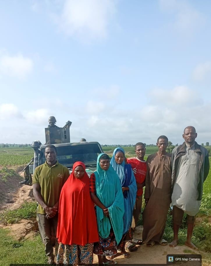 Troops Free Nine Kidnap Victims, Recover 56 Stolen Animals, Nab Terror Suspect
‎