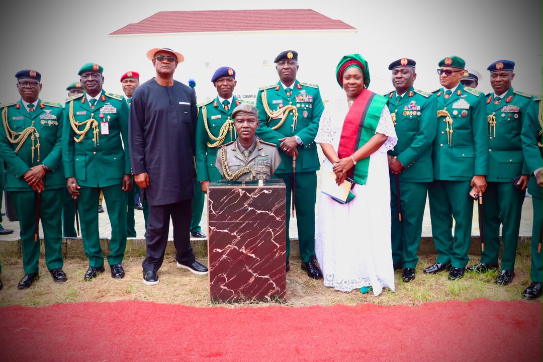 COAS immortalises Lagbaja, commissions modern logistics complex in Lagos
‎