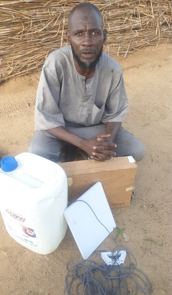 ‎Troops Arrest Six Suspected Terrorist Logistics Suppliers, Recover Starlink Device, 202 Cartons of Herbicides in Borno
‎
‎