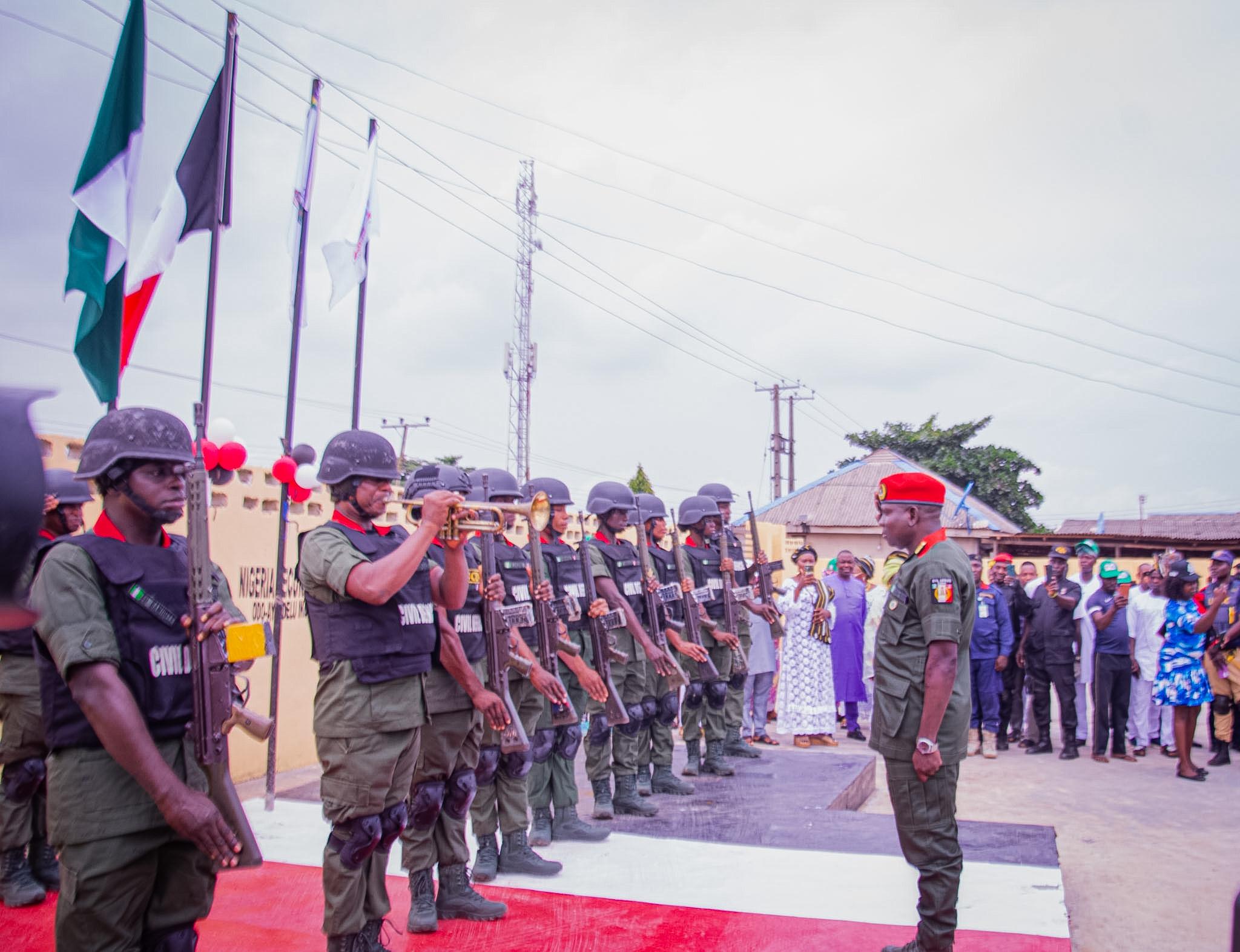 Ikosi-Ejirin LCDA Boosts Security, Hands Over New Divisional Office, Vehicles to NSCDC