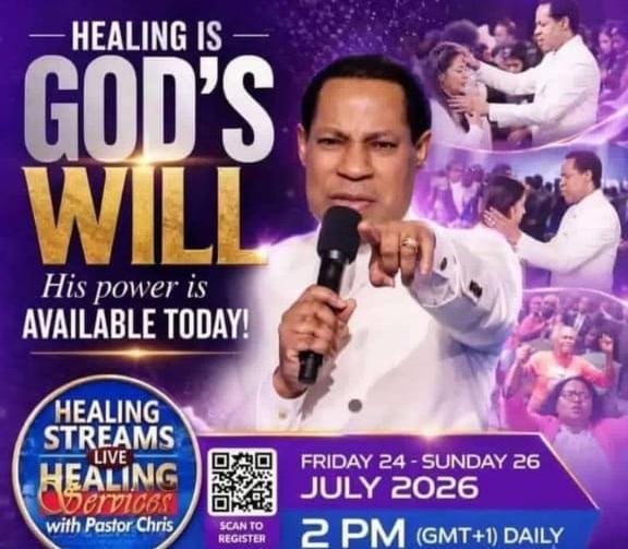 THE WAIT IS OVER: Healing Streams Live Healing Services with Pastor Chris Begin Today
