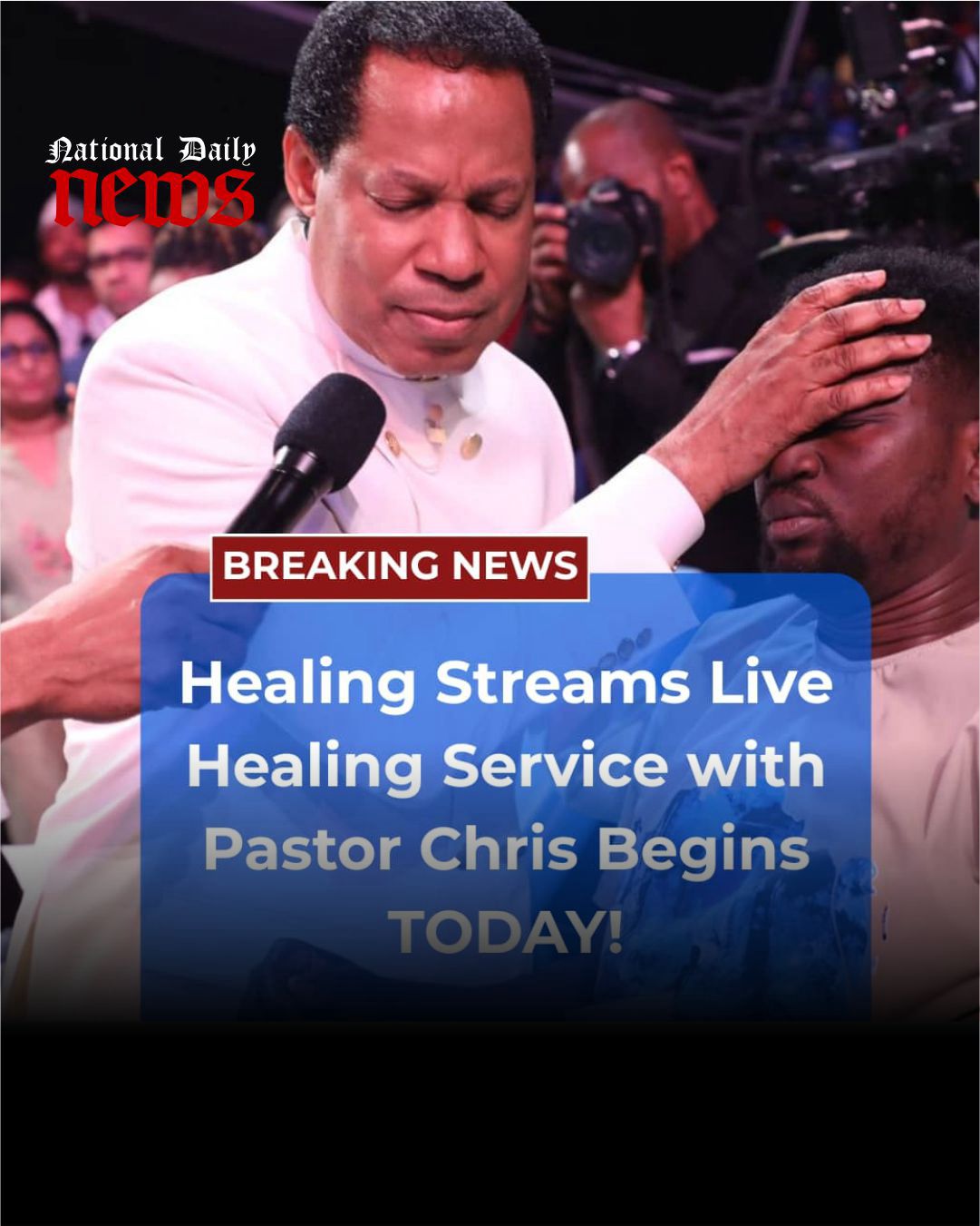 THE WAIT IS OVER: Healing Streams Live Healing Services with Pastor Chris Begin Today
