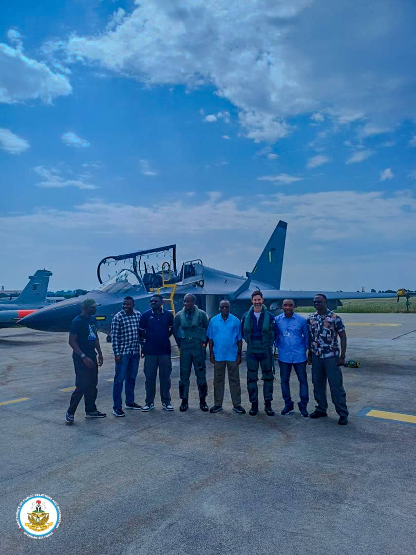 NAF takes delivery step as first three M-346 combat aircraft pass acceptance test
‎
‎