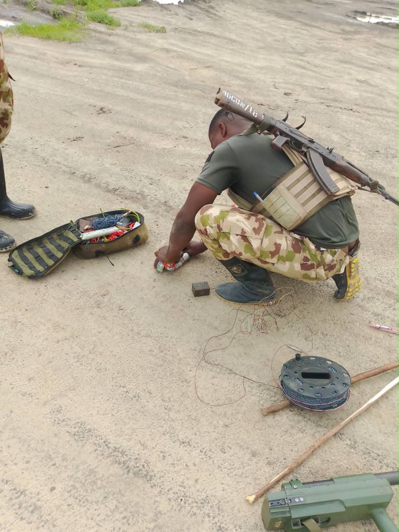 Troops foil IED threat on Dikwa–Gajibo road, safely detonate explosive