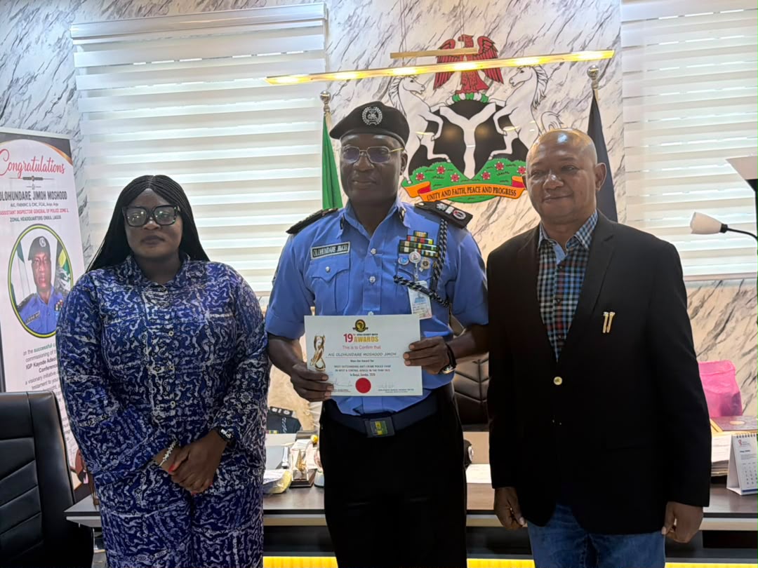 ‎AIG Jimoh bags West, Central Africa's Outstanding Anti-Crime Police Chief Award
‎