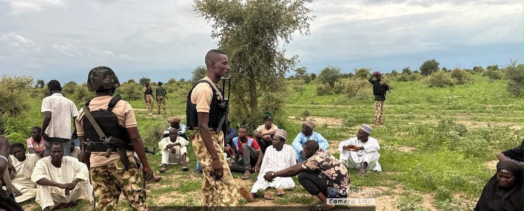 ‎Troops foil terrorist abduction, rescue 31 civilians in Borno
‎