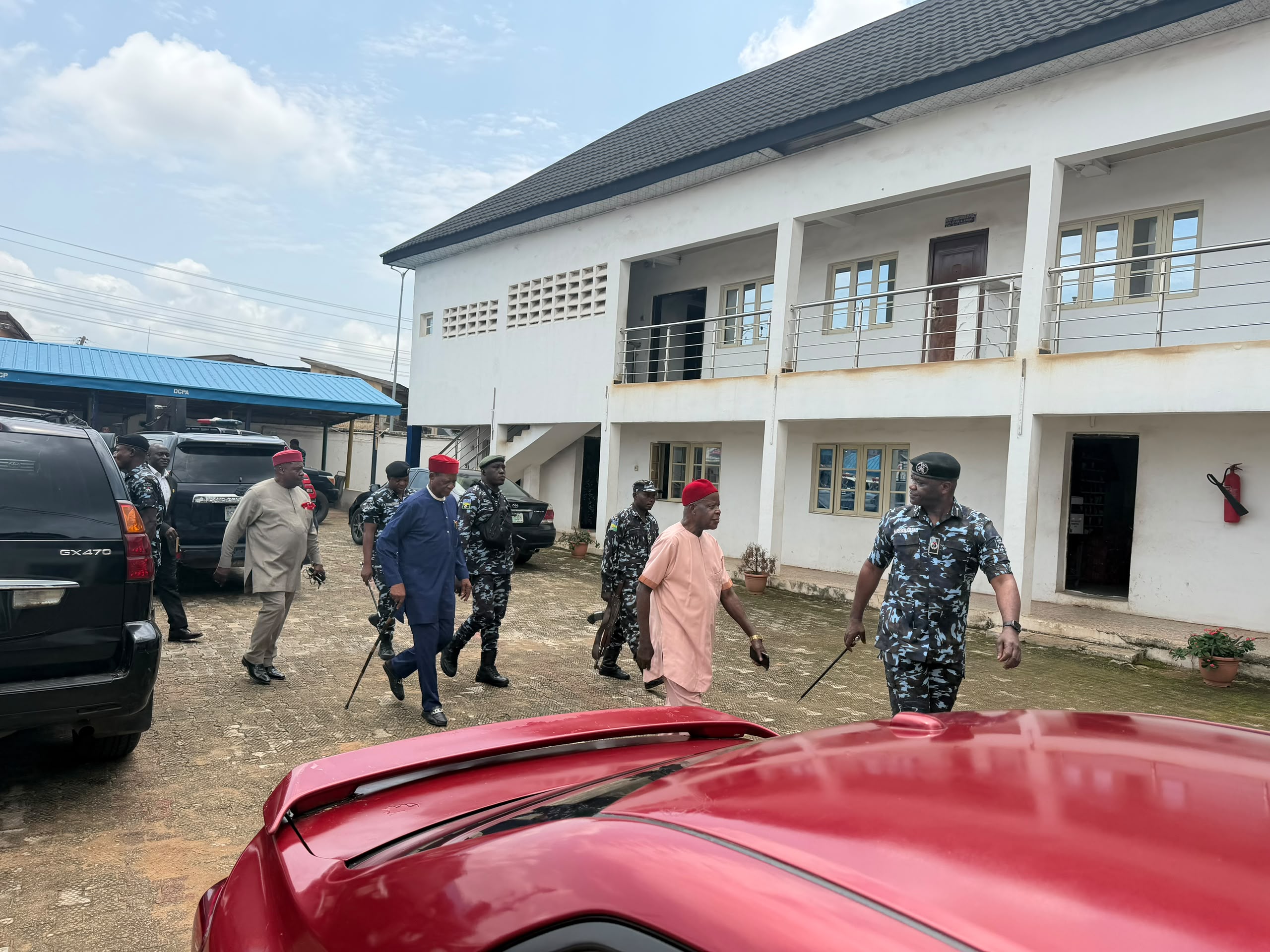 Anambra Police Command Gains Fresh Confidence Boost as Ex-IGP Okiro, Former PSC Chairman Visit Awka Headquarters