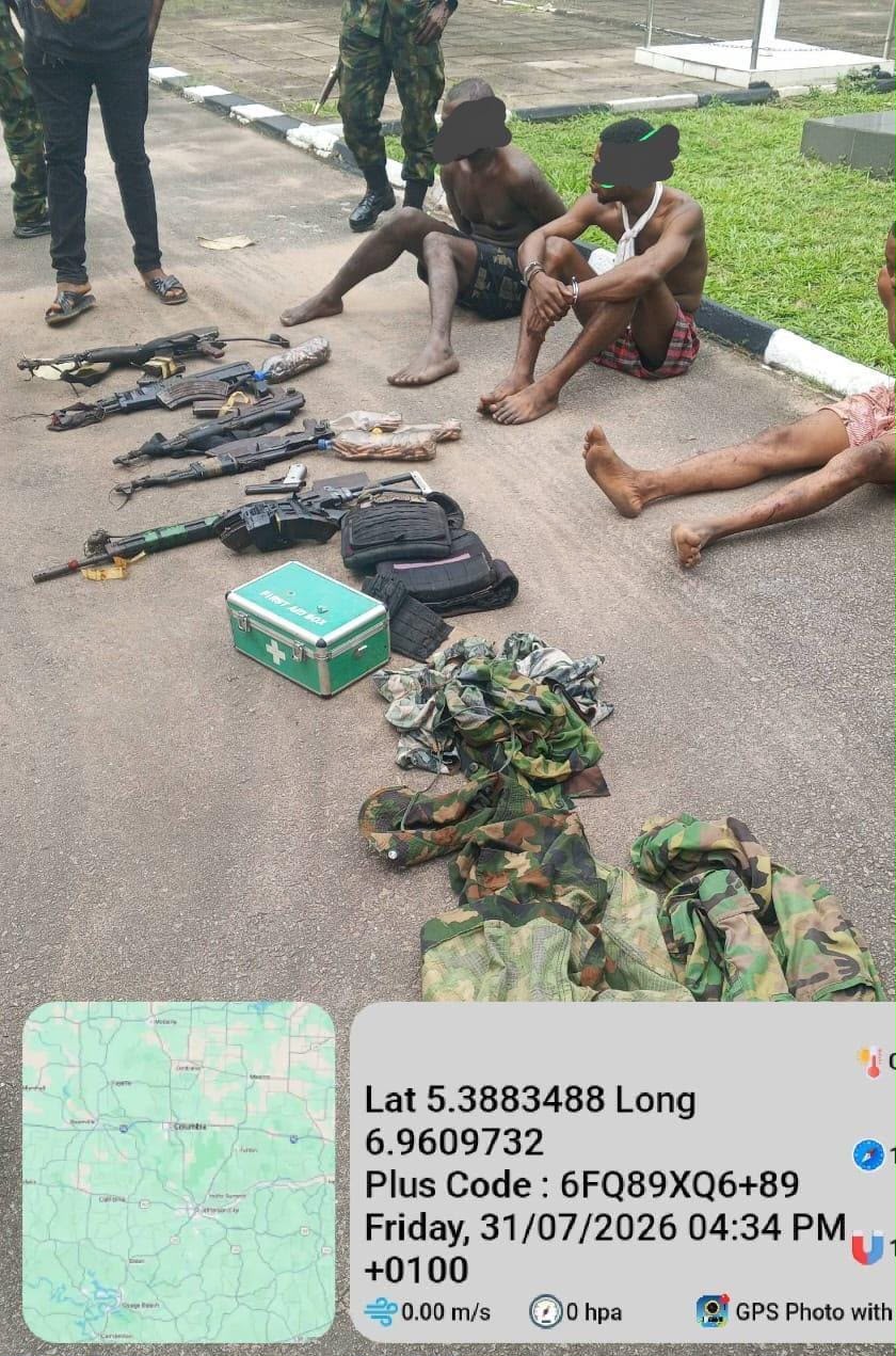 Troops Bust Criminal Syndicate, Recover Weapons Stolen After Deadly Ambush on Soldiers